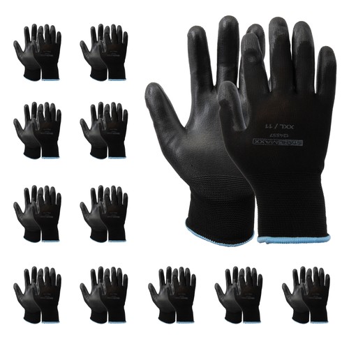 12x paar arbeitshandschuhe - 12x,