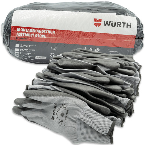Würth montagehandschuhe 8 - montagehandschuhe, gr.