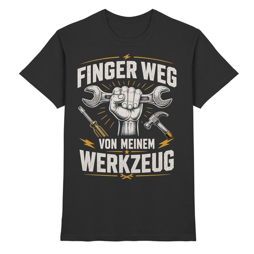 Shirt finger weg von - weg,