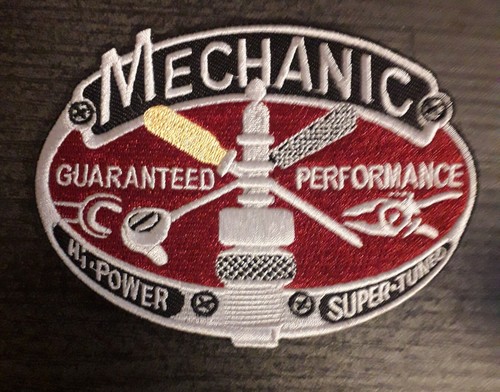 Mechaniker aufnäher patch - aufnäher,