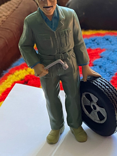 Mechaniker modellfigur mit - mechaniker,