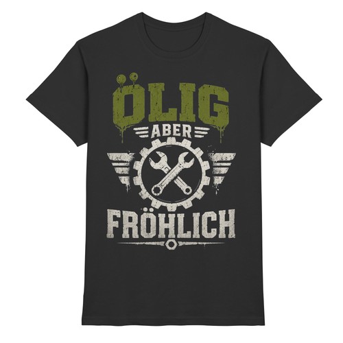 Shirt ölig aber - Ölig,
