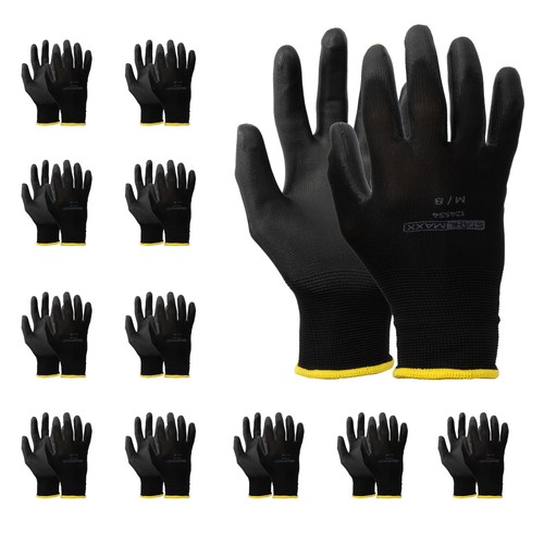 12x paar arbeitshandschuhe - 12x,